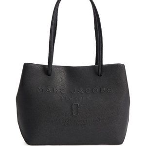 MARC JACOBS Mini Leather Logo Shopper Tote